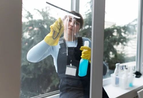 Nettoyage de vitres intérieures et extérieures à Samoreau